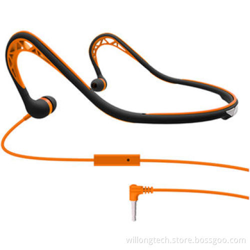 Waterproof/Dust-proof/Sweat-proof Neckband Earphones with 32 Ohms Impedance, TPE Soft Materials